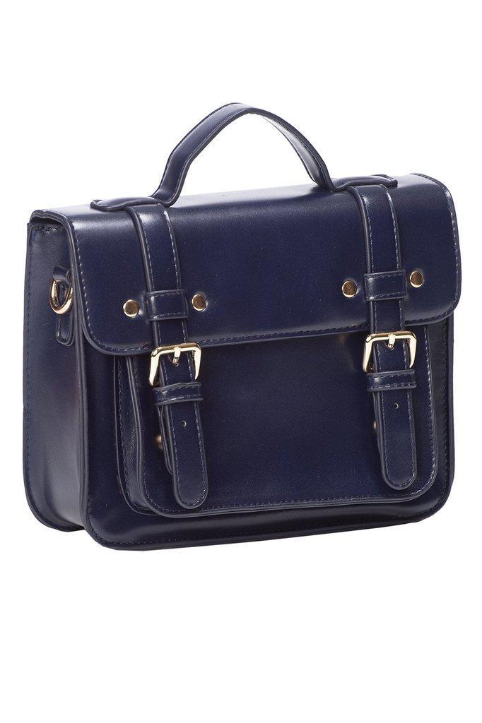 Galatee Small Messenger Bag-Banned-Dark Fashion Clothing