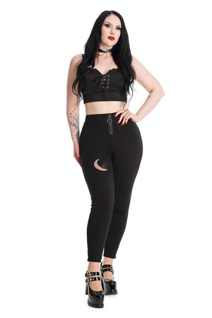 Galathea Leggings-Banned-Dark Fashion Clothing