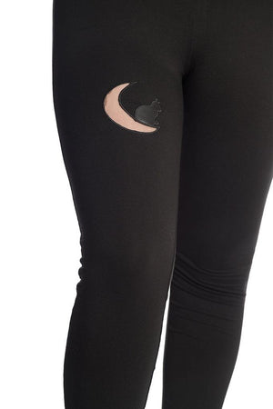 Galathea Leggings-Banned-Dark Fashion Clothing