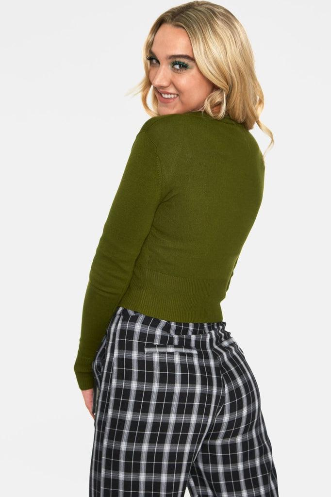 Ginny Woodland Cardigan-Voodoo Vixen-Dark Fashion Clothing