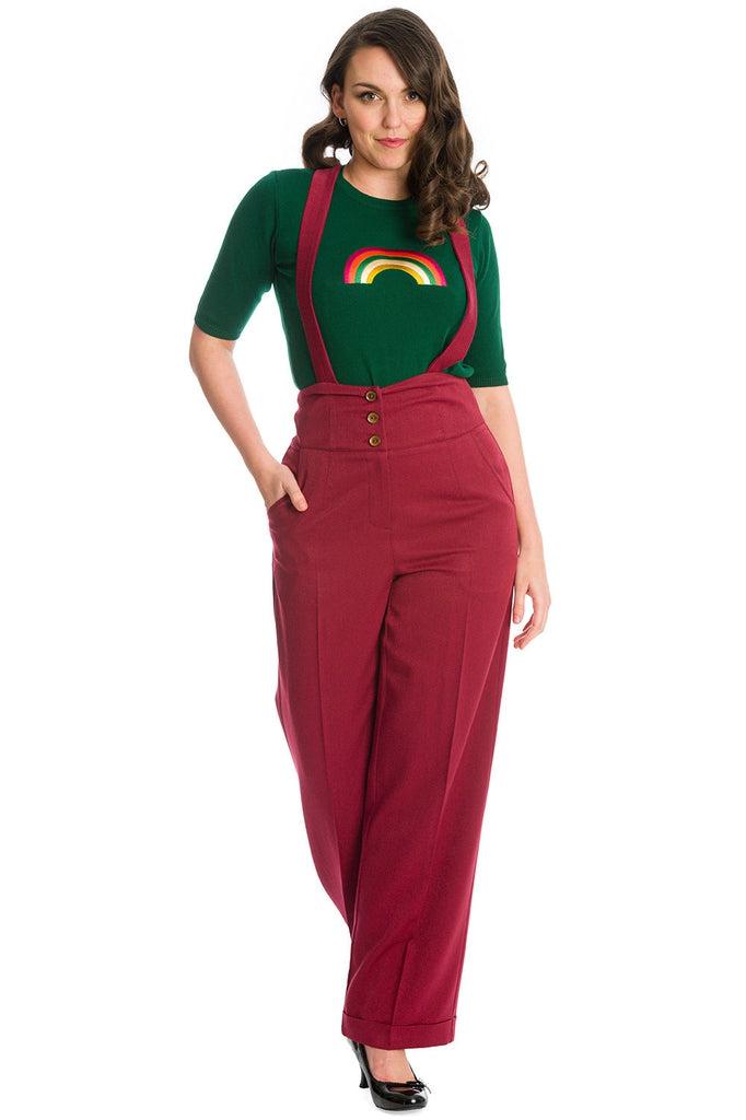 Her Favourites Trousers-Banned-Dark Fashion Clothing