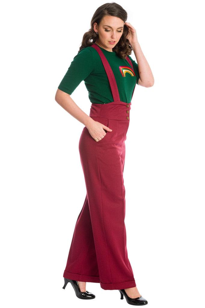 Her Favourites Trousers-Banned-Dark Fashion Clothing