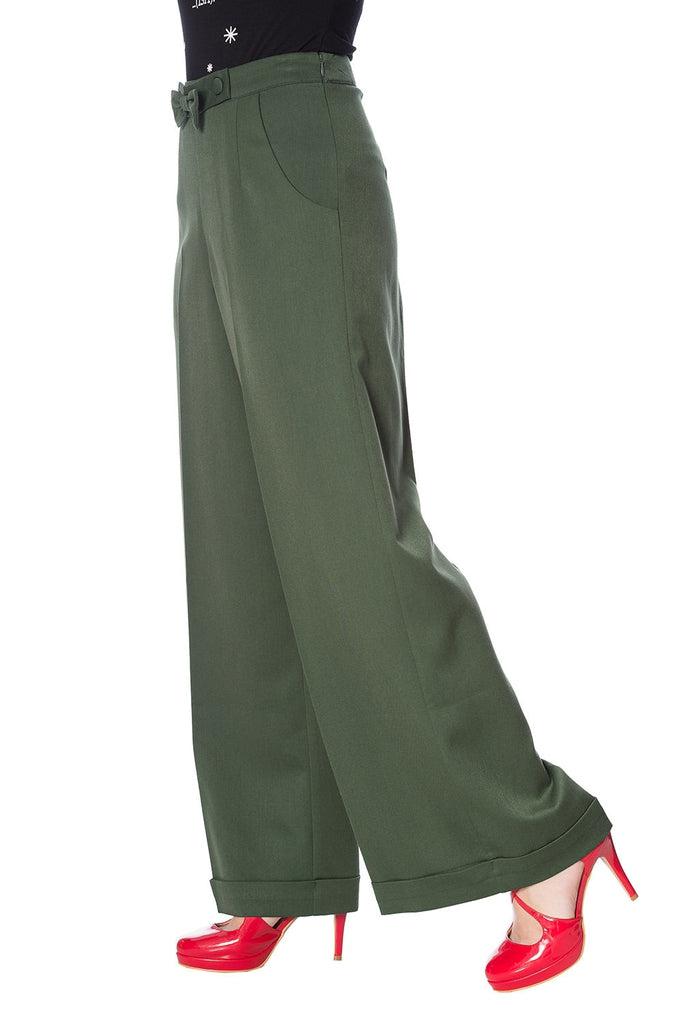 Hidden Away Trousers-Banned-Dark Fashion Clothing