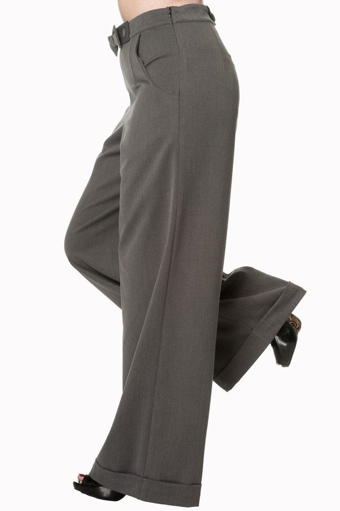 Hidden Away Trousers-Banned-Dark Fashion Clothing