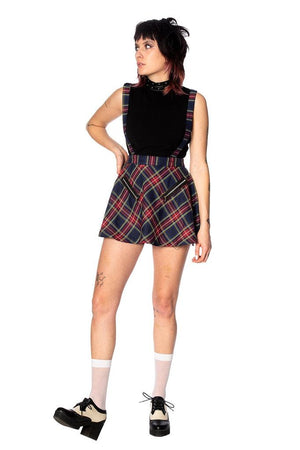 Highlife Pinafore-Banned-Dark Fashion Clothing