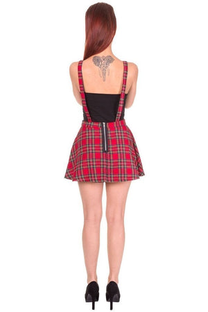 Highlife Pinafore-Banned-Dark Fashion Clothing