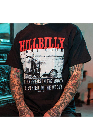 Hillbilly Woods Tee-Toxico-Dark Fashion Clothing