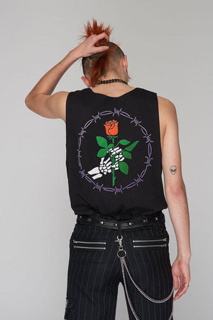 Hopeless Romantic Vest - Unisex-Long Clothing-Dark Fashion Clothing