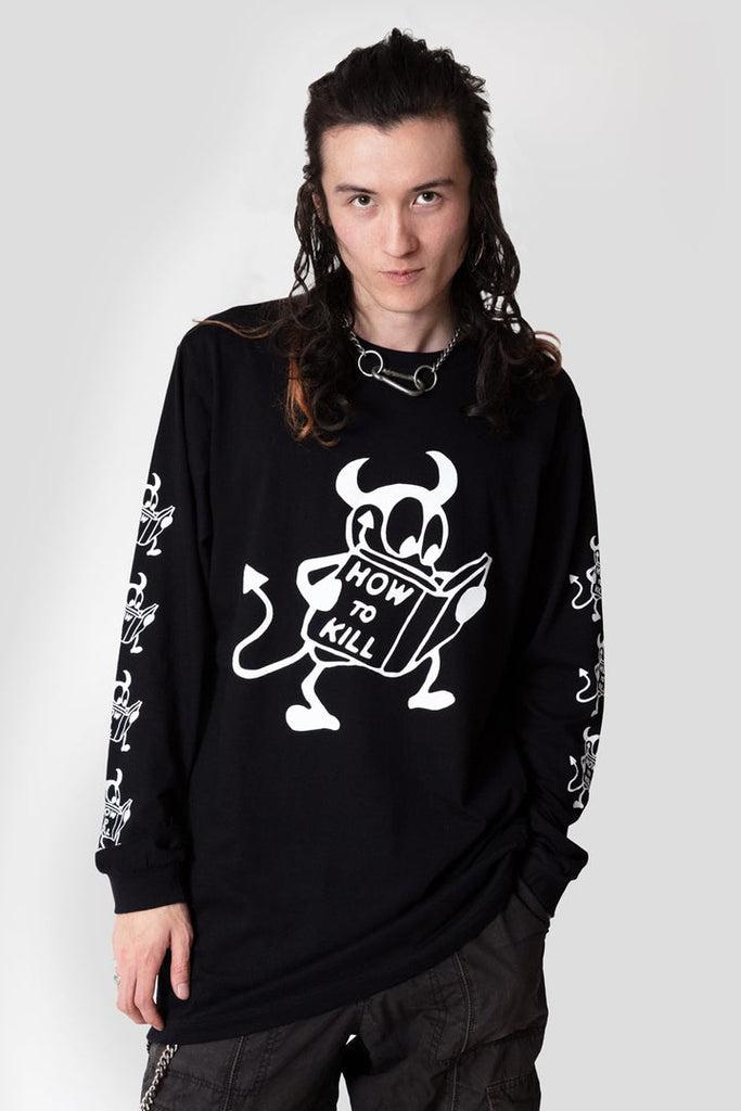 How To Kill - Long Sleeve - Unisex-Long Clothing-Dark Fashion Clothing