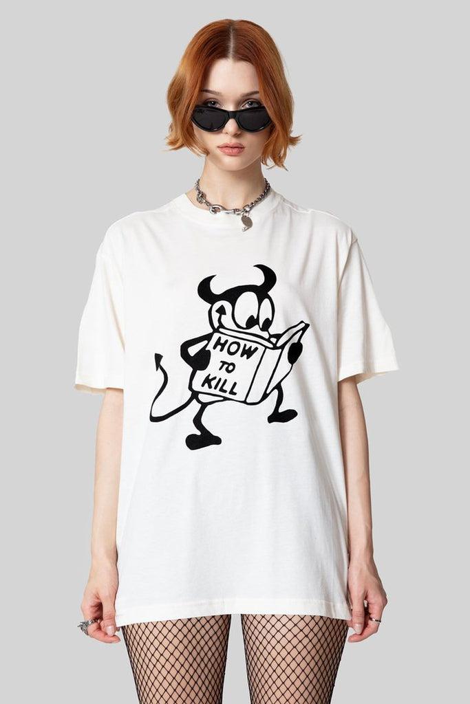 How To Kill T-Shirt - Unisex-Long Clothing-Dark Fashion Clothing