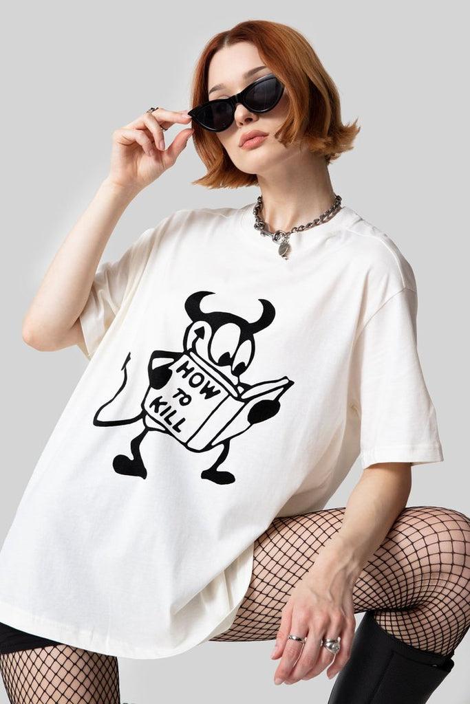 How To Kill T-Shirt - Unisex-Long Clothing-Dark Fashion Clothing