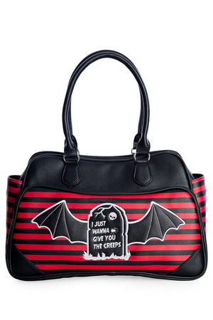 I Just Want To Give Yoou The Creeps Bag-Banned-Dark Fashion Clothing