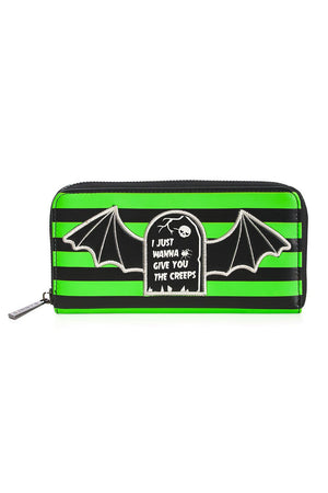 I Just Want To Give Yoou The Creeps Wallet-Banned-Dark Fashion Clothing