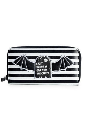 I Just Want To Give Yoou The Creeps Wallet-Banned-Dark Fashion Clothing