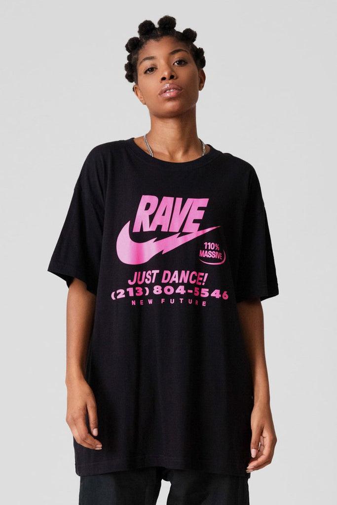 Illegal Rave T-shirt - Unisex-Long Clothing-Dark Fashion Clothing