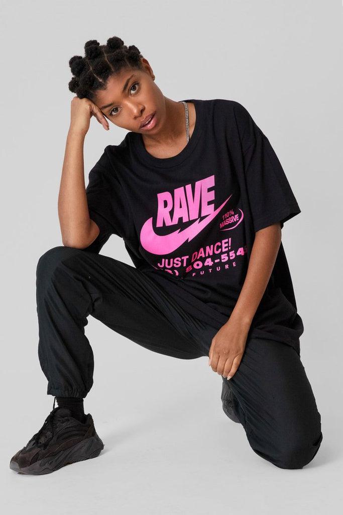 Illegal Rave T-shirt - Unisex-Long Clothing-Dark Fashion Clothing