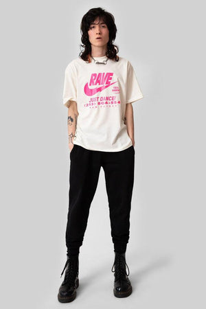 Illegal Rave T-shirt - Unisex-Long Clothing-Dark Fashion Clothing
