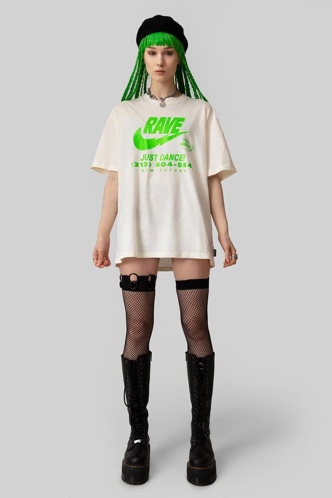 Illegal Rave T-shirt - Unisex-Long Clothing-Dark Fashion Clothing