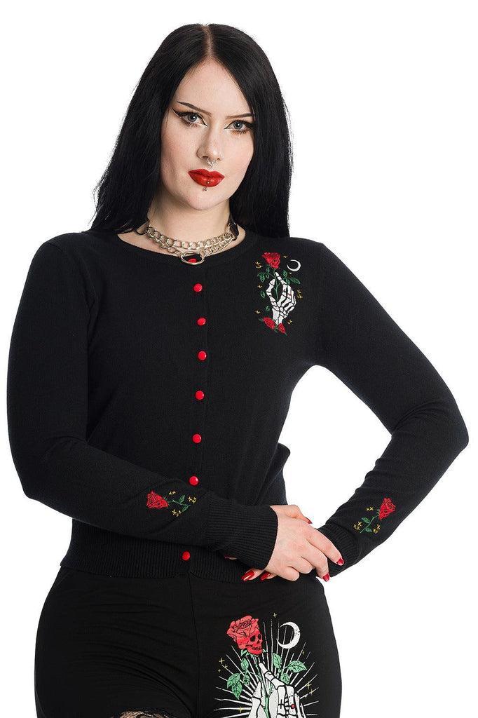 Ishtar Cardigan-Banned-Dark Fashion Clothing