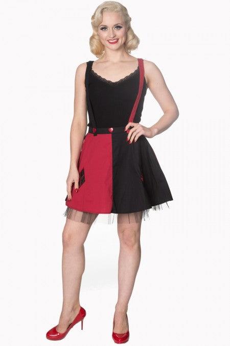 Juno Pinafore-Banned-Dark Fashion Clothing