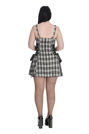 Klondike Lace Up Dress-Banned-Dark Fashion Clothing