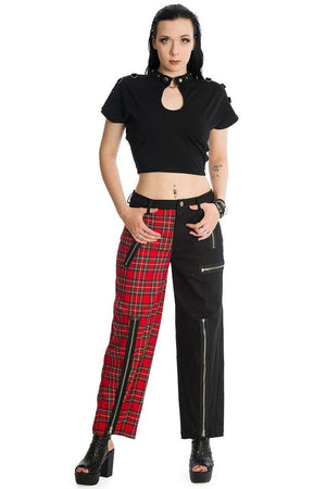 Krampus Trousers-Banned-Dark Fashion Clothing