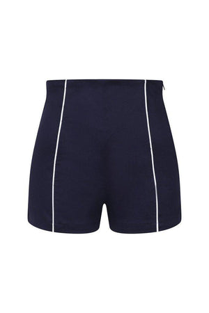 Land Ahoy Shorts-Banned-Dark Fashion Clothing