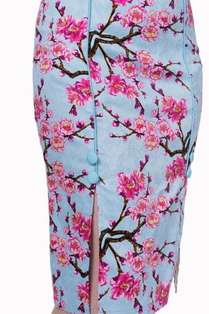 Last Dance Pencil Skirt-Banned-Dark Fashion Clothing