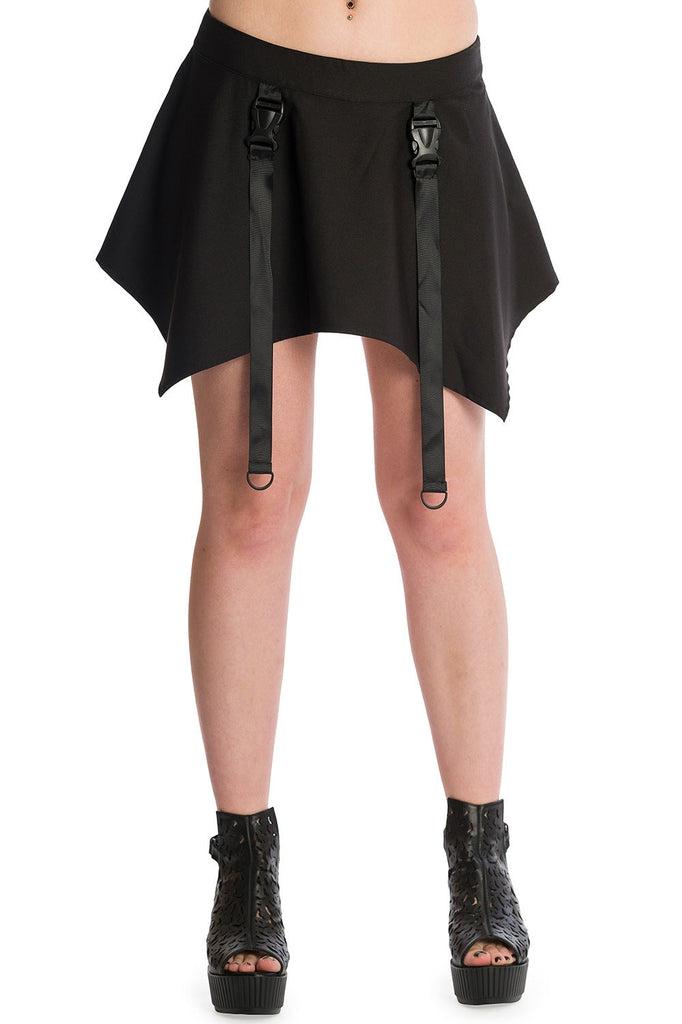 Lexon Skirt-Banned-Dark Fashion Clothing