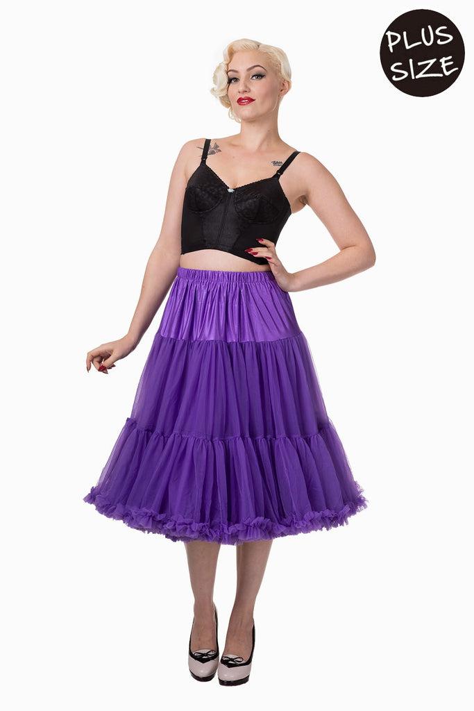 Lifeforms Plus Size Petticoat-Banned-Dark Fashion Clothing