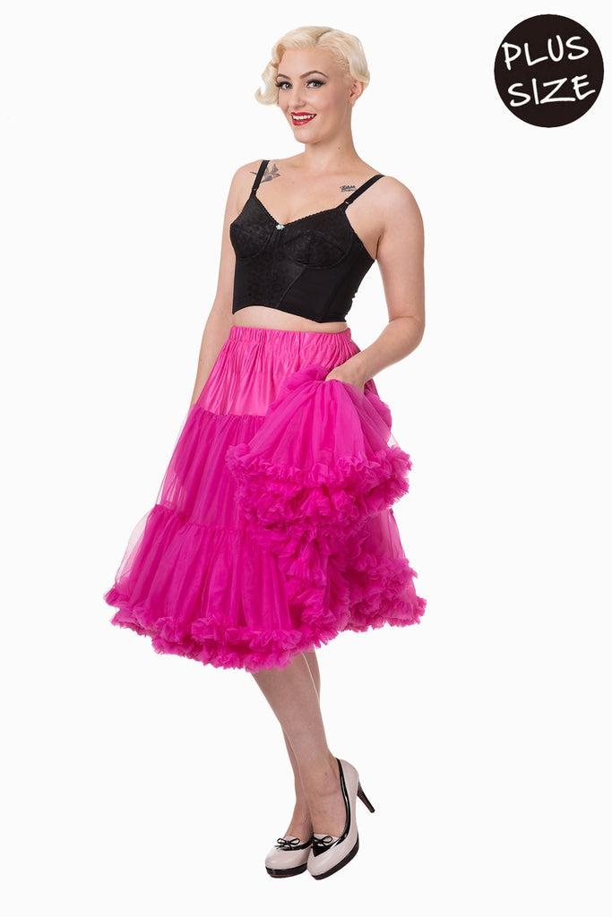 Lifeforms Plus Size Petticoat-Banned-Dark Fashion Clothing