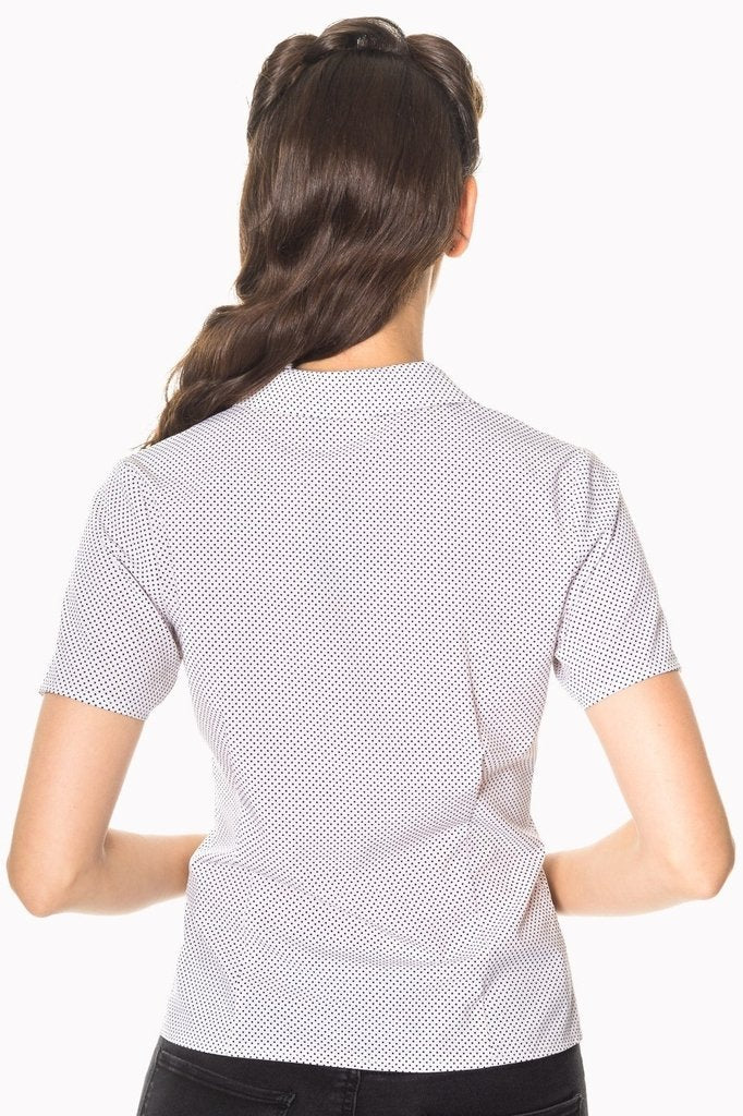 Lou Lou Blouse-Banned-Dark Fashion Clothing