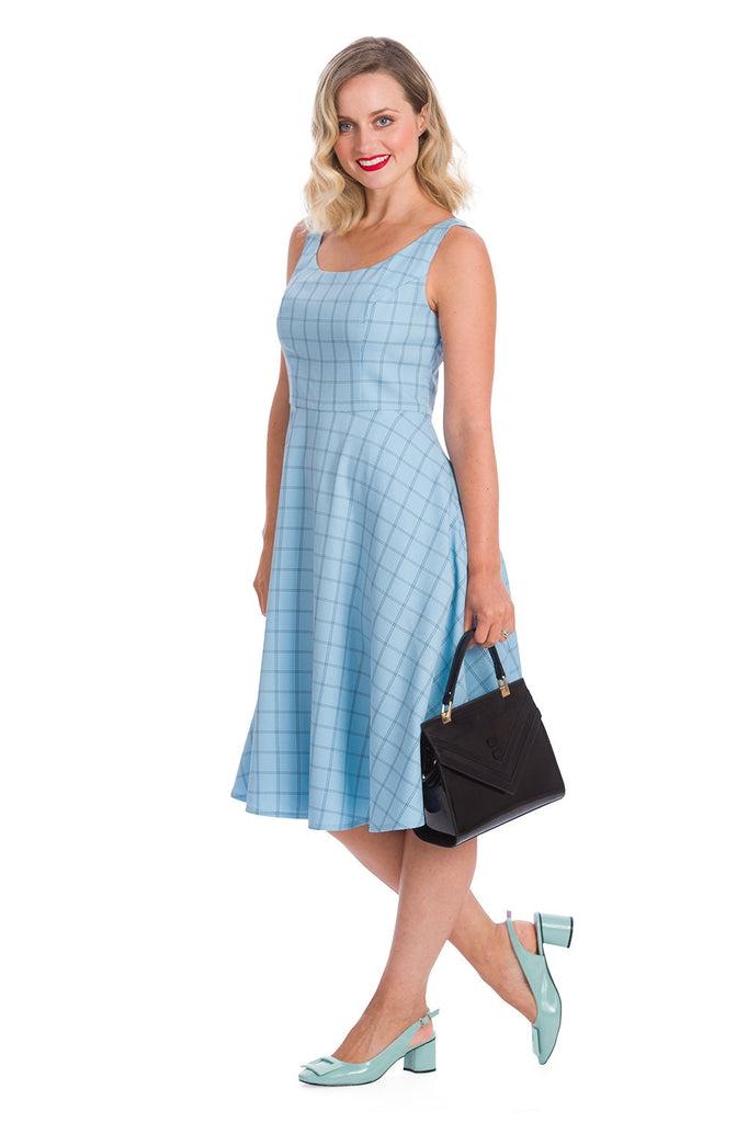 Love Story Fit And Flare Dress-Banned-Dark Fashion Clothing