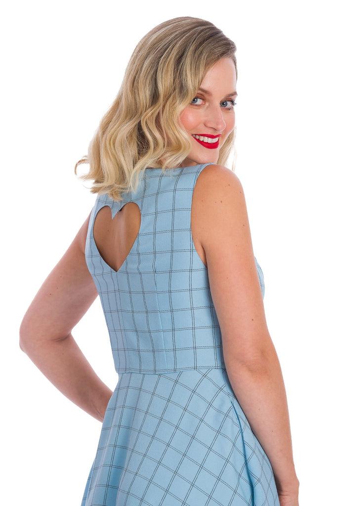 Love Story Fit And Flare Dress-Banned-Dark Fashion Clothing