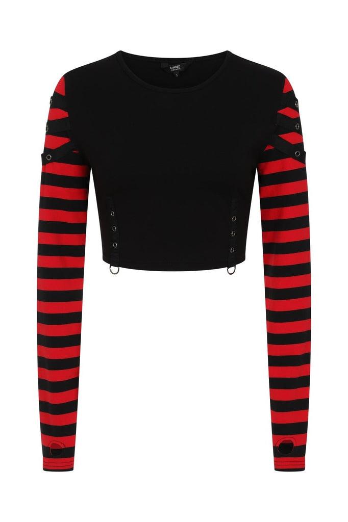 Lycoris Top-Banned-Dark Fashion Clothing