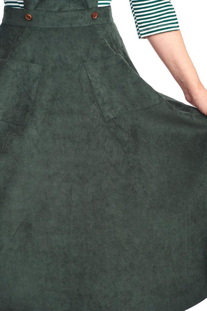 Mary Jane Pinafore Dress-Banned-Dark Fashion Clothing