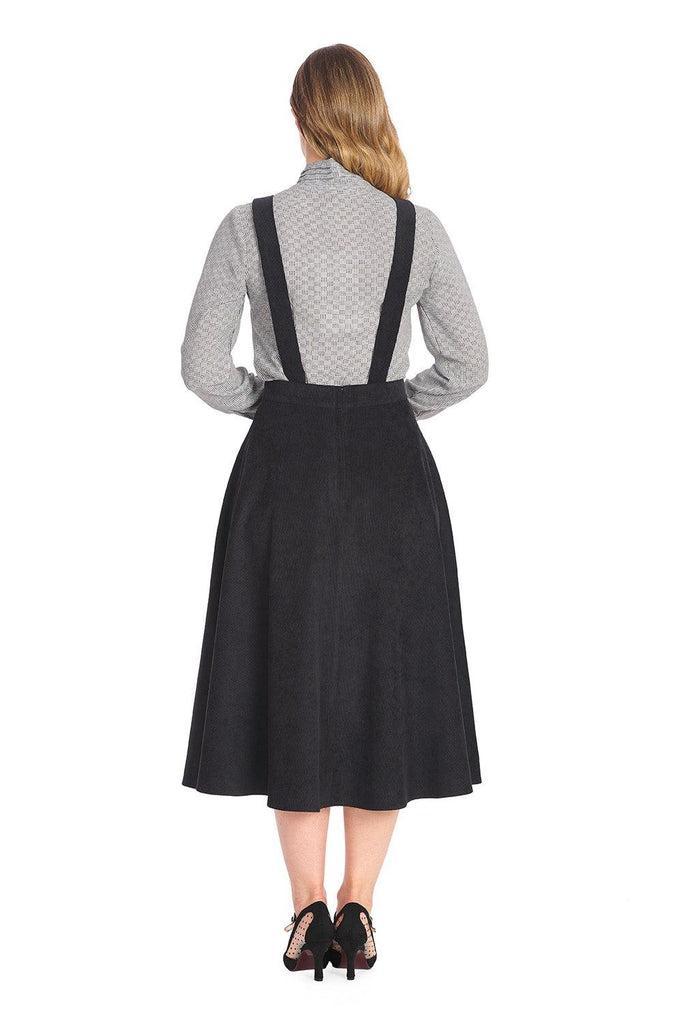 Mary Jane Pinafore Dress-Banned-Dark Fashion Clothing