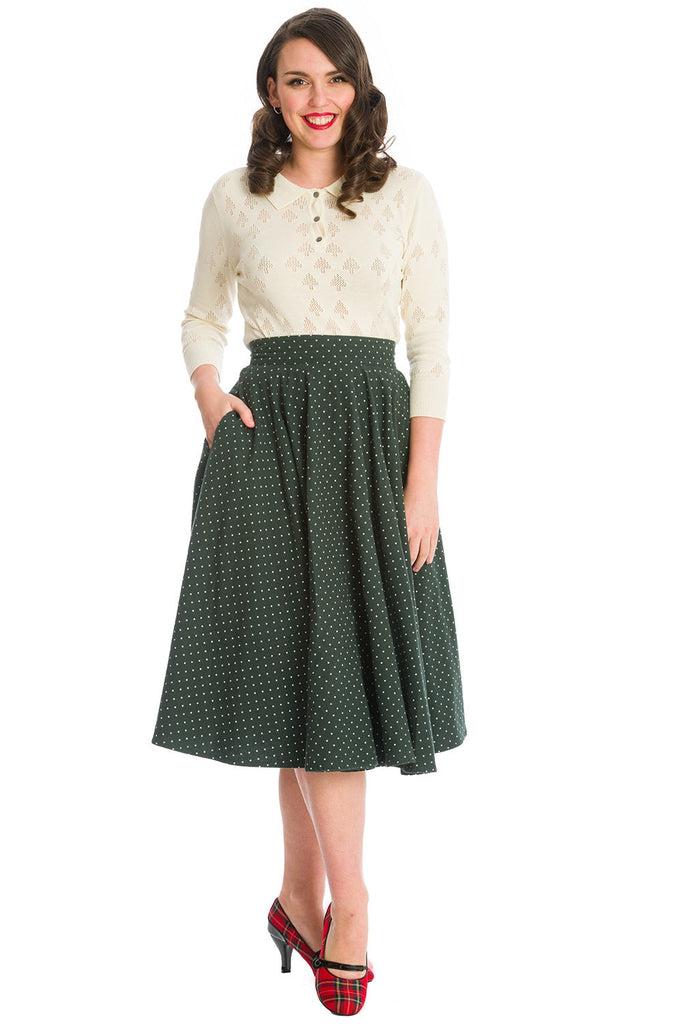 Merry Tree Knit Top-Banned-Dark Fashion Clothing