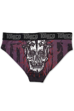 Metal Skull Briefs-Toxico-Dark Fashion Clothing