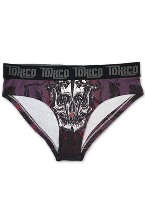 Metal Skull Briefs-Toxico-Dark Fashion Clothing