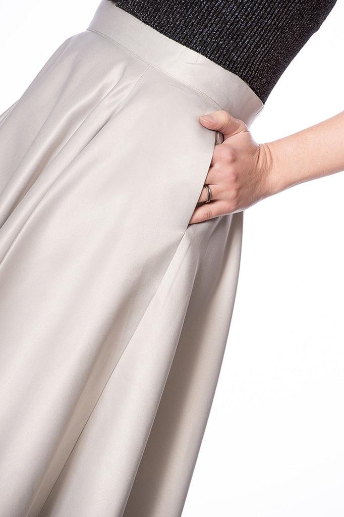 Miracles Plus Size Skirt-Banned-Dark Fashion Clothing