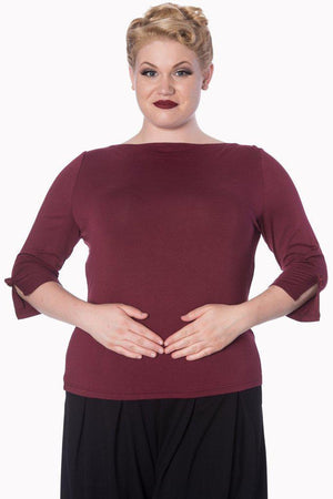 Modern Love Plus Size Top-Banned-Dark Fashion Clothing