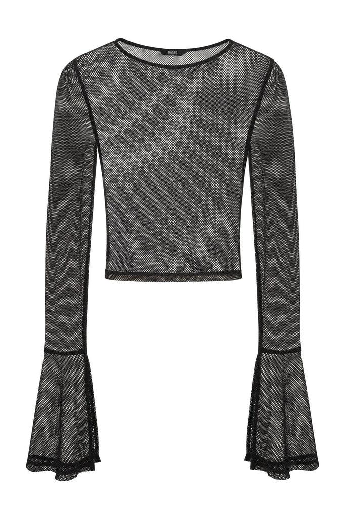 Morwenna Mesh Top-Banned-Dark Fashion Clothing