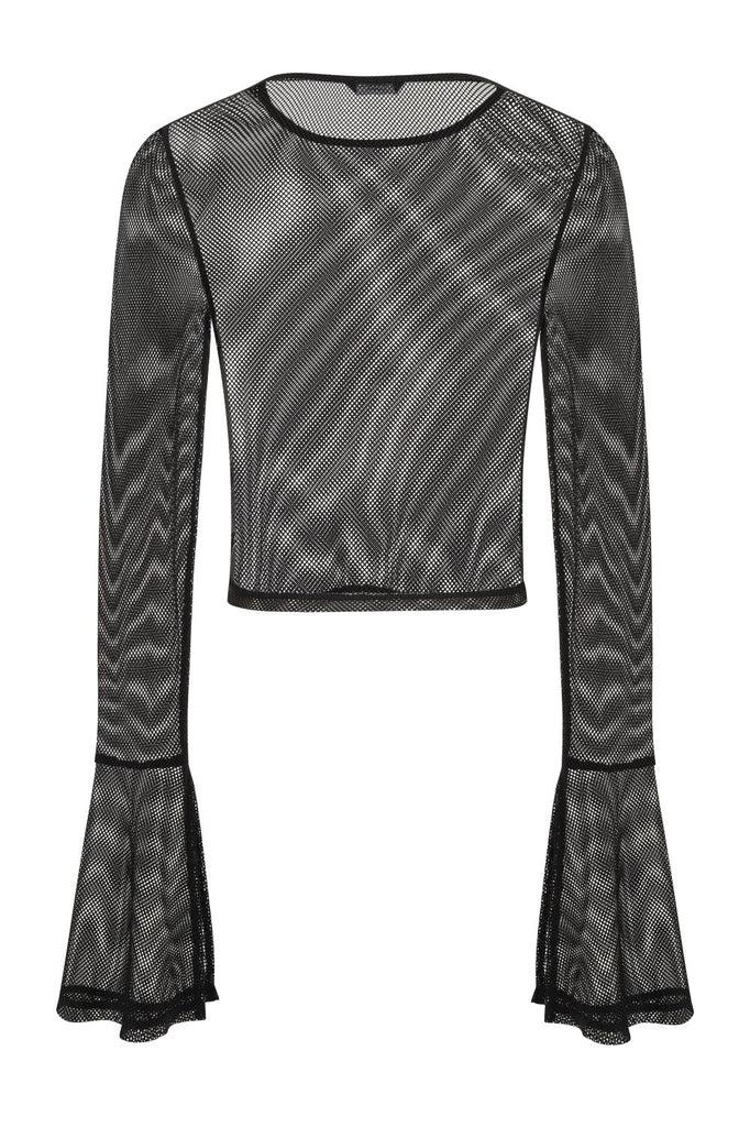 Morwenna Mesh Top-Banned-Dark Fashion Clothing