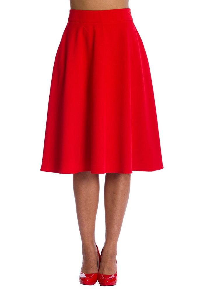 My Summer Staple Swing Skirt-Banned-Dark Fashion Clothing