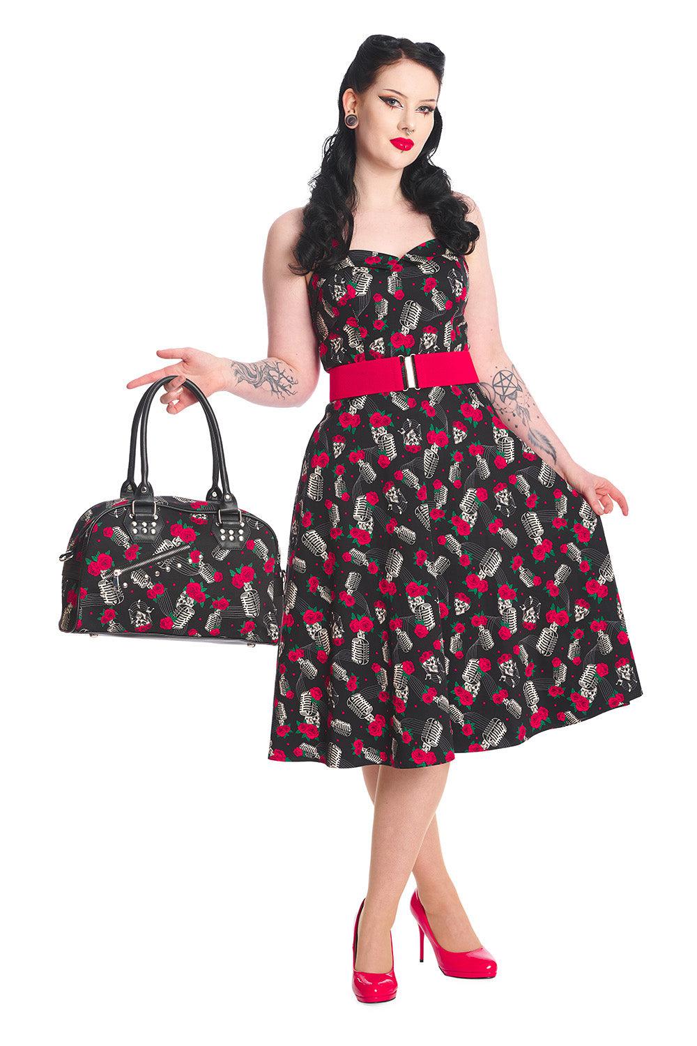 Nashville Shoulder Bag-Banned-Dark Fashion Clothing