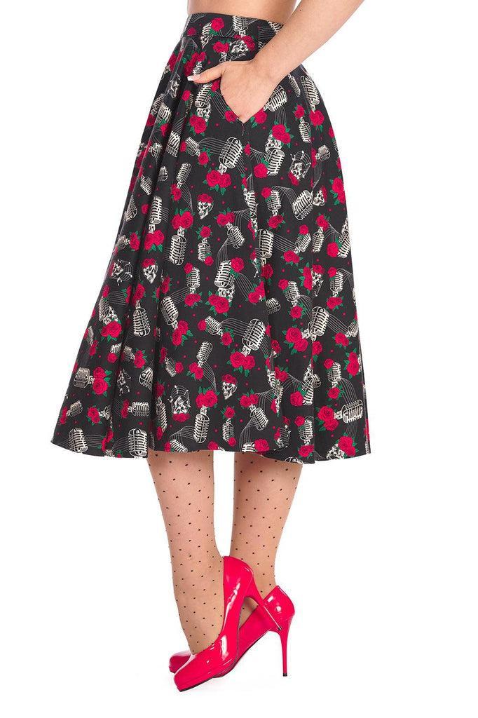 Nashville Skirt-Banned-Dark Fashion Clothing