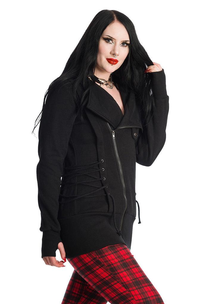 Onyx Hoodie-Banned-Dark Fashion Clothing