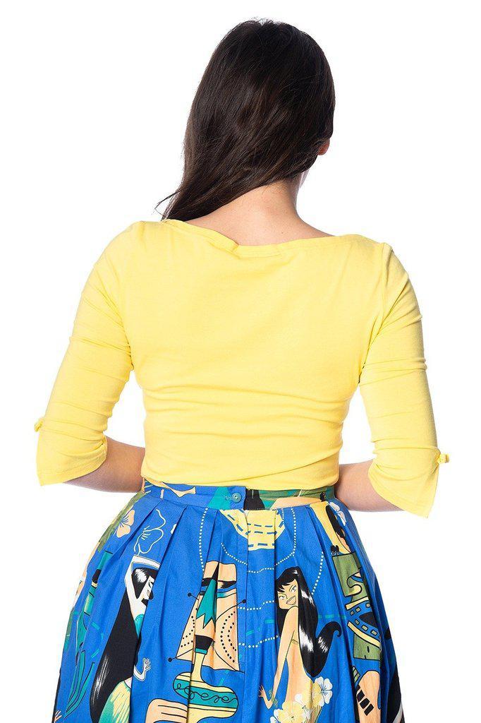 Oonagh Basic Top-Banned-Dark Fashion Clothing