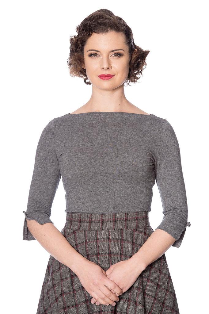 Oonagh Basic Top-Banned-Dark Fashion Clothing